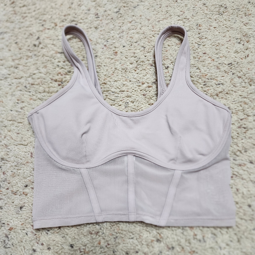 Alo airbrush mesh corset tank - Picture 3 of 8